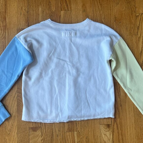 Girls abercrombie kids color block sweatshirt (13/14) - Picture 2 of 4